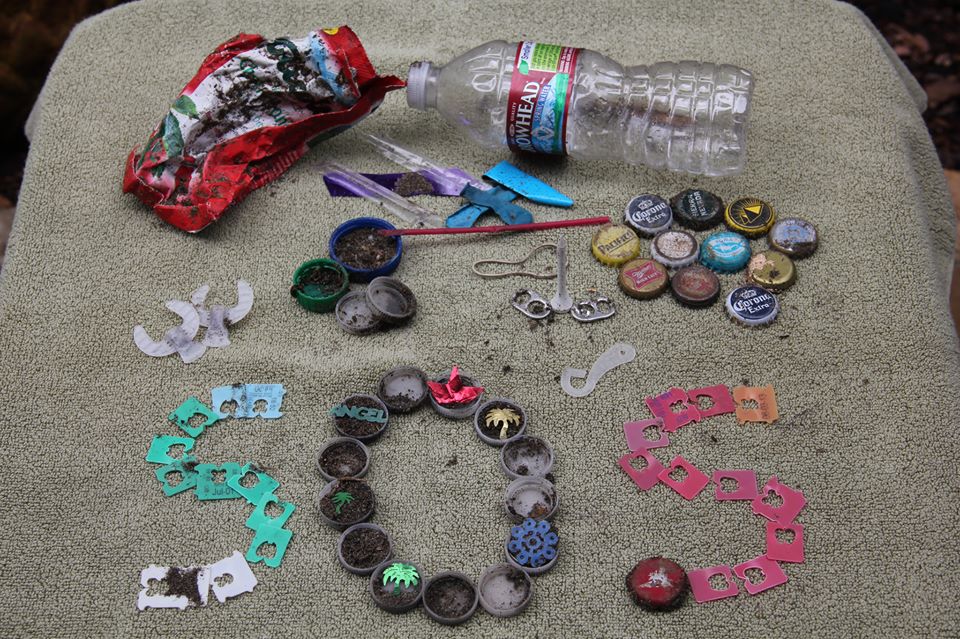 Save Our Shores beach trash bingo