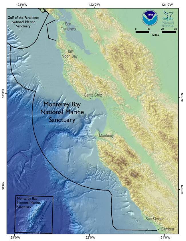 Marine Sanctuary Map